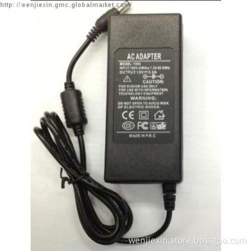 High Quality 12V 3A Adapter with high quality wire